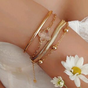 PULSEIRA BANHADO DE OURO COM CORDA