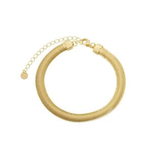 PULSEIRA BANHADO DE OURO COM CORDA
