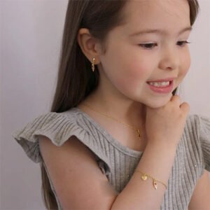 CONJUNTO SORVETE  BANHADO A OURO 18k